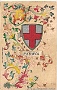 Cartolina con lo stemma di Padova, 1903 (Oscar Mario Zatta)